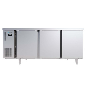 Tủ bàn salad Icymax 3 cánh inox 1800x750