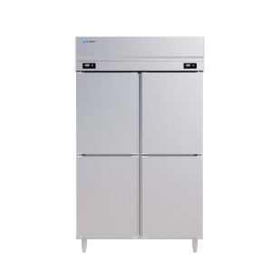 Tủ đông mát đứng Icymax 4 cánh inox 1100L