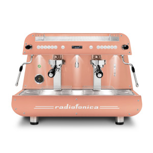 Orchestrale - Máy pha cà phê tự động RADIOFONICA 2 GROUP - Màu đồng / Đèn LED / Đồng hồ