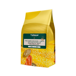 Trà Xanh Hoa Nhài Vietblend - Loại A (Nốt hương hoa ngọc lan) - Túi 500g