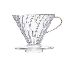 Phễu V60 pha cà phê Hario- Màu trong suốt size 02