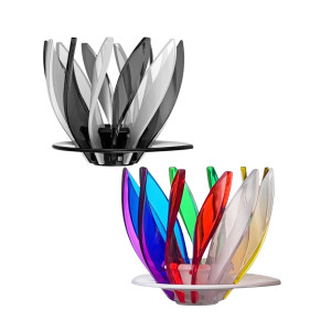 Phễu V60 Hario Suiren pha cà phê size 02 (cánh hoa bằng nhựa PCT, có thể tháo rời và lắp ráp)